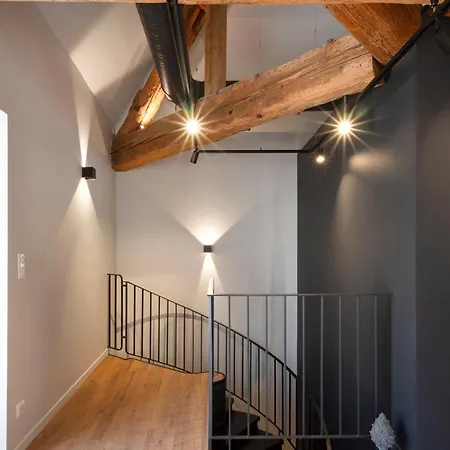 Loft Moderne Au Charme Ancien, Climatise, Pres De La Place Stanislas - Fr-1-584-352 Lägenhet Nancy